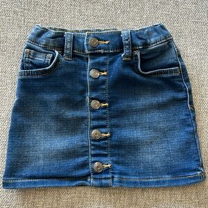 Cat and Jack Jean skirt. Size 2T